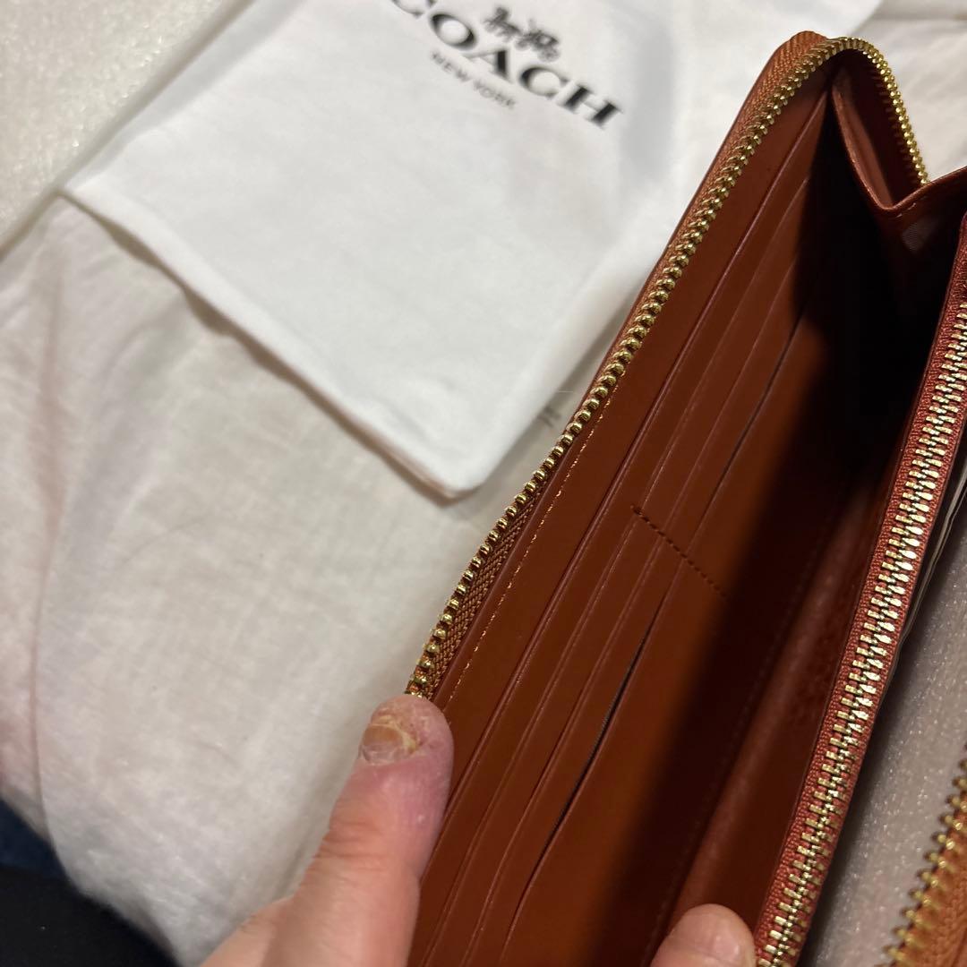 COACH コーチ　ミッキー　刺繍 長財布　ディズニーコラボ　新品