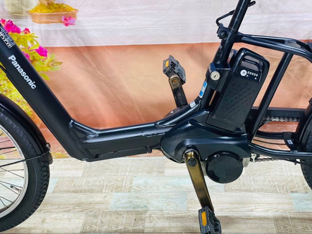 王様 ギュットアニーズ⭐️16AHパナソニック子供乗せ電動アシスト自転Y2199