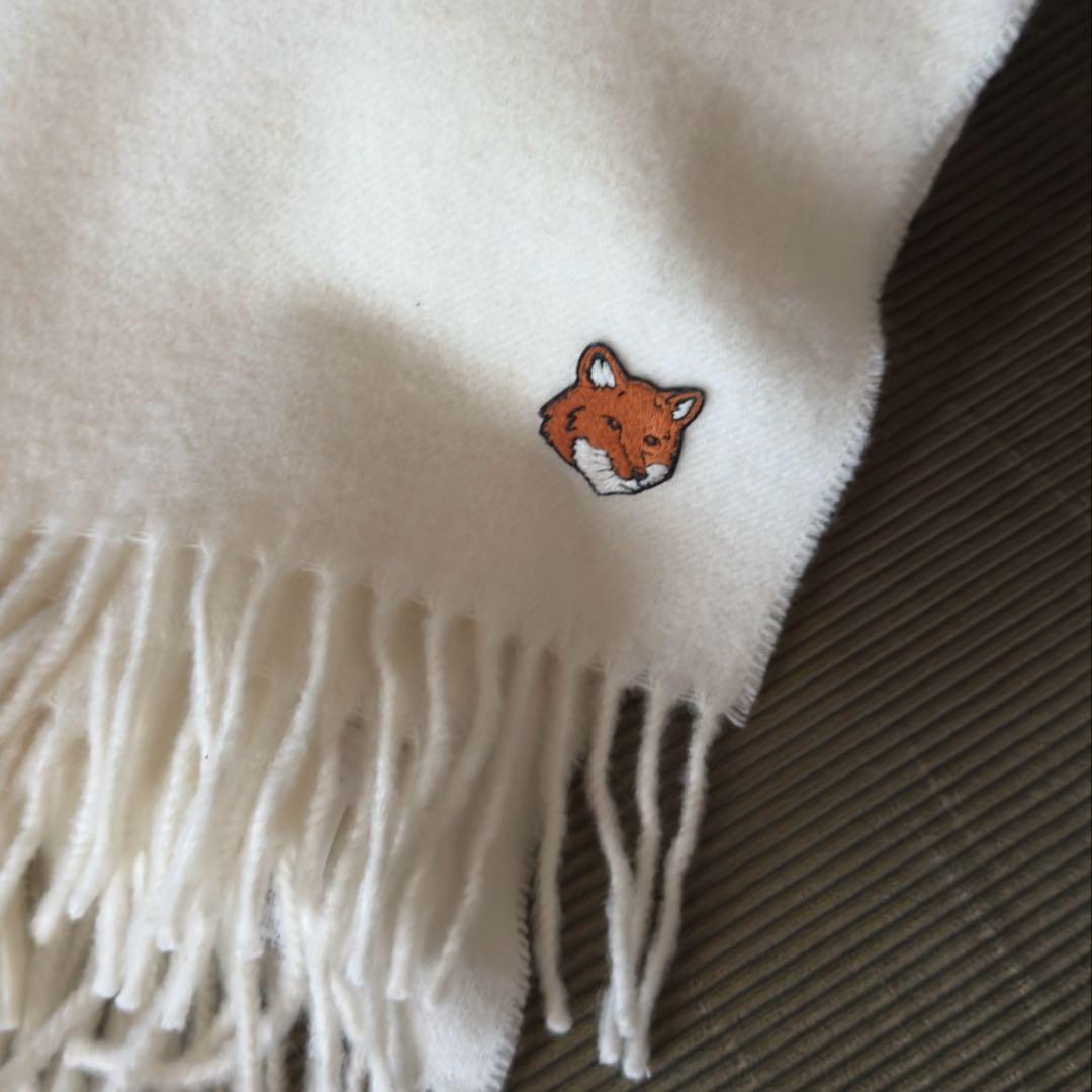 Maison Kitsune FOX HEAD SCARF マフラー ストール