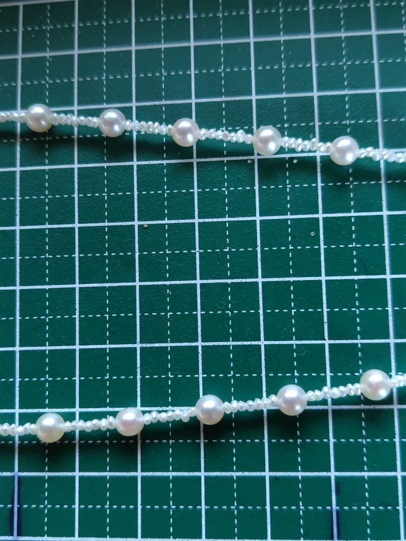アコヤ真珠ベビーパール、あこや真珠砂ケシパールのネックレス