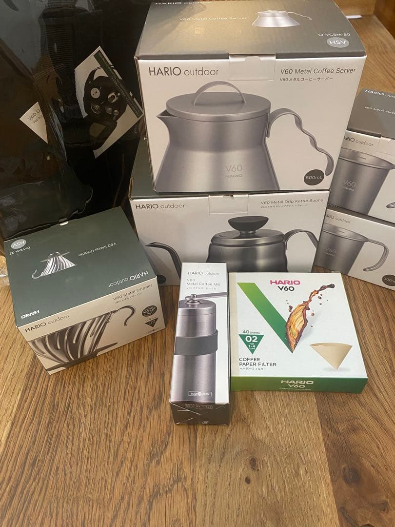 ⭐︎新品⭐︎ HARIO outdoor コーヒーフルセット