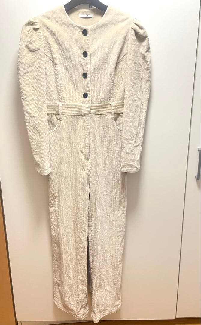 CLANEパフスリーブ オールインワン