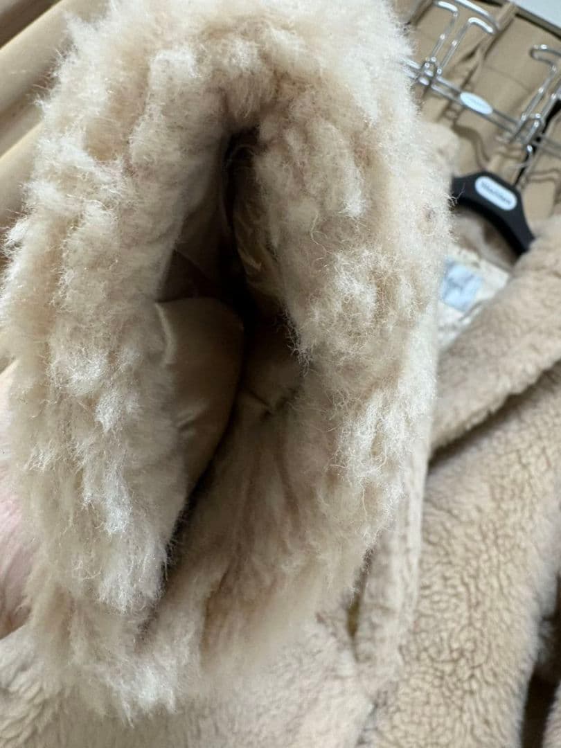 【新品未使用】Max Mara テディベア アイコンコート サンド XS 完売色