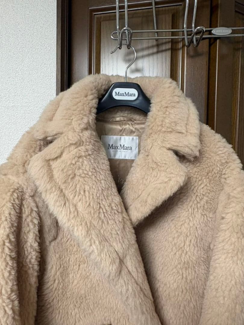 【新品未使用】Max Mara テディベア アイコンコート サンド XS 完売色