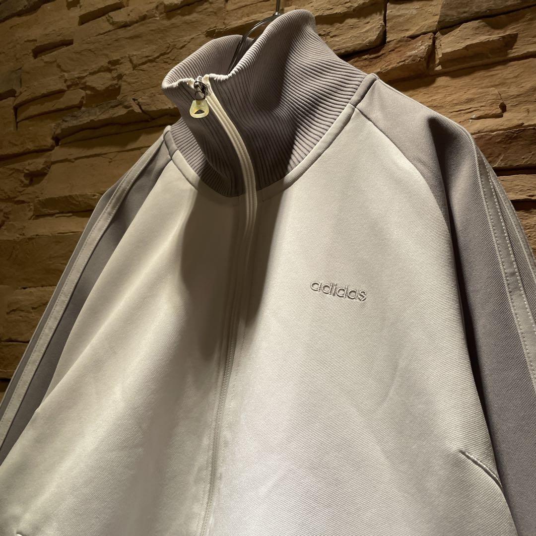 【希少配色】y2k/在原みゆ紀/adidas/トラックジャケット/ホワイト/L