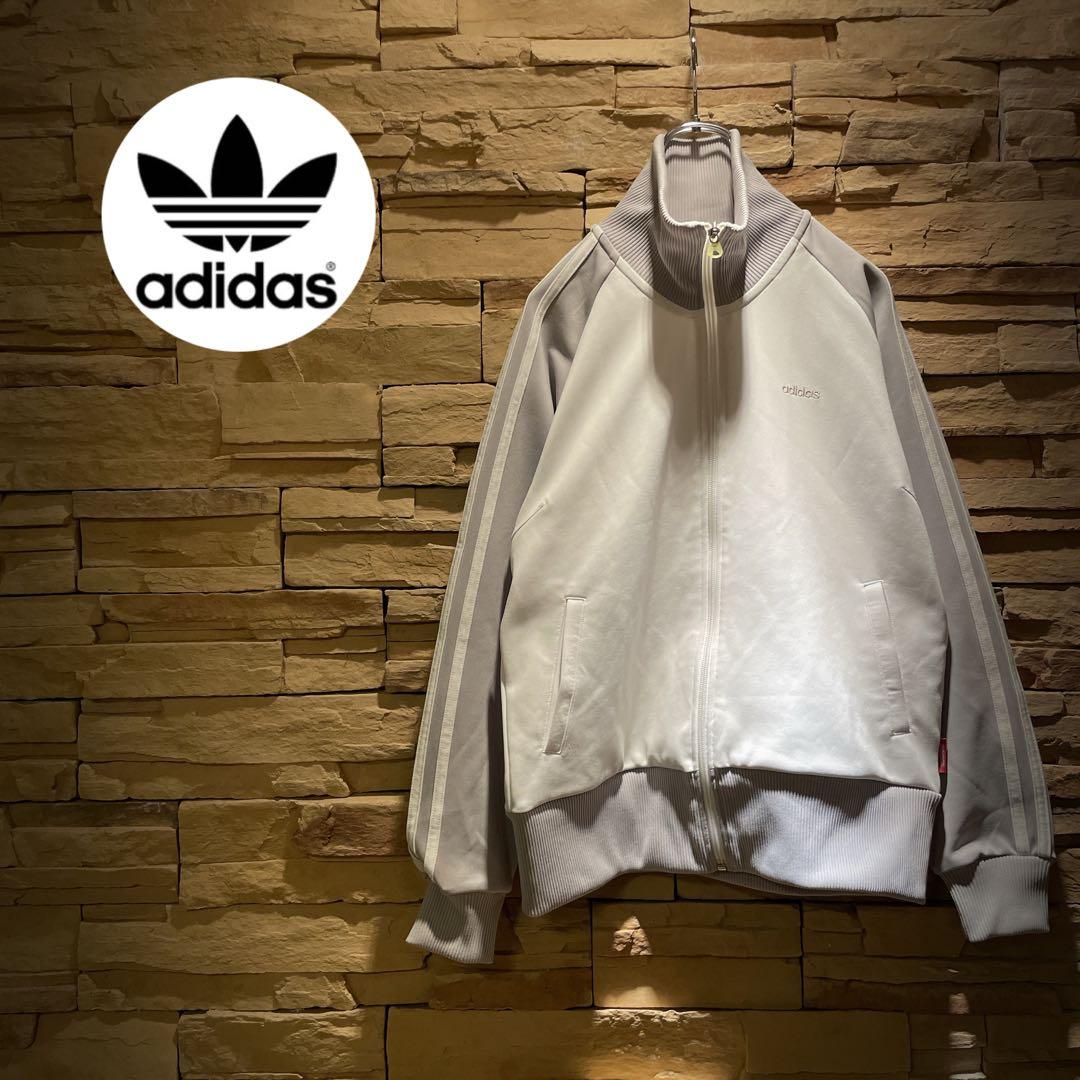 【希少配色】y2k/在原みゆ紀/adidas/トラックジャケット/ホワイト/L