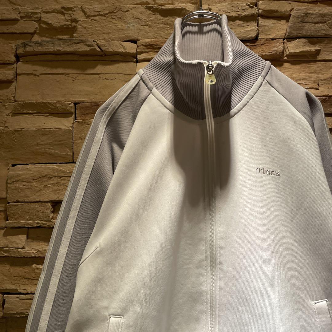 【希少配色】y2k/在原みゆ紀/adidas/トラックジャケット/ホワイト/L