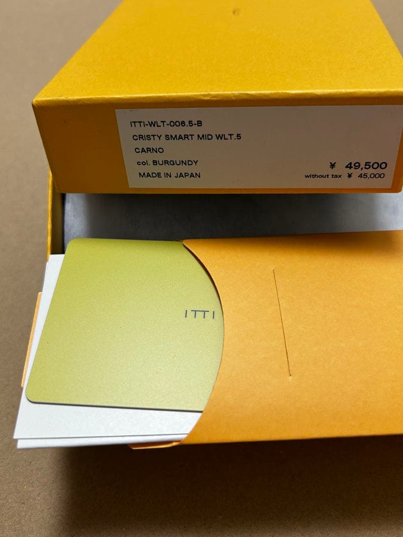 小物 ITTI CRISTY SMART MID WLT.5(CARNO)