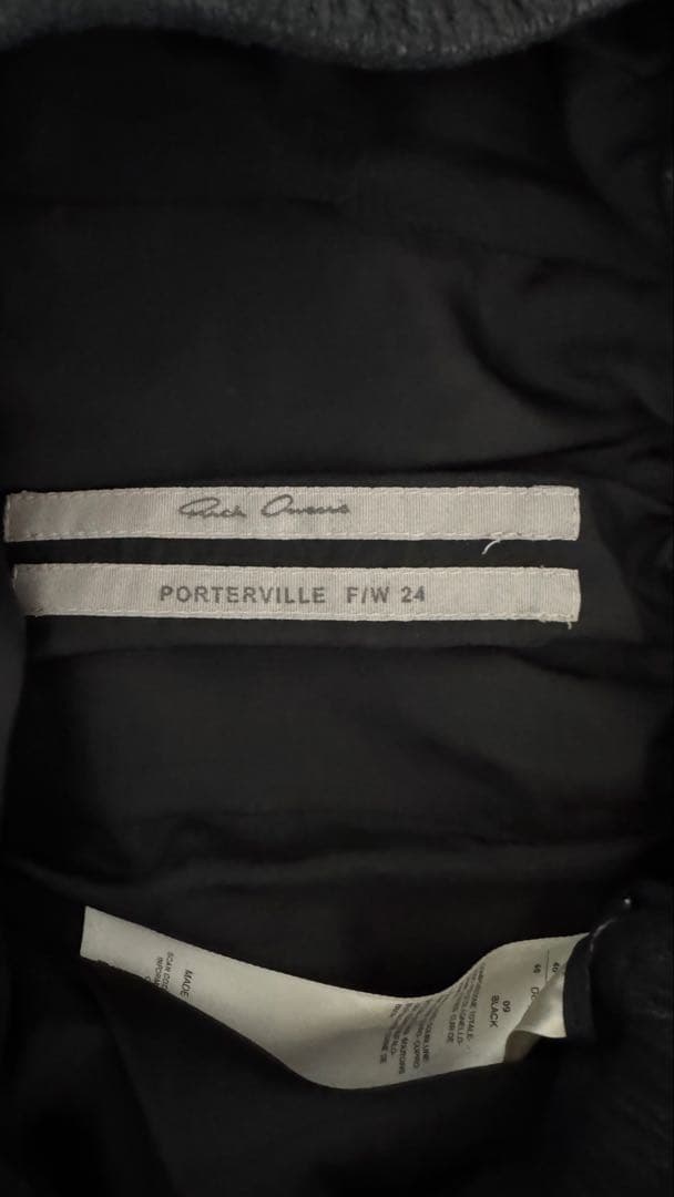 RICKOWENSレザーポッズ　ショーツ