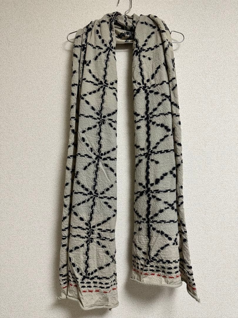 KAPITAL 縮絨 ウールマフラー 希少 キナリ