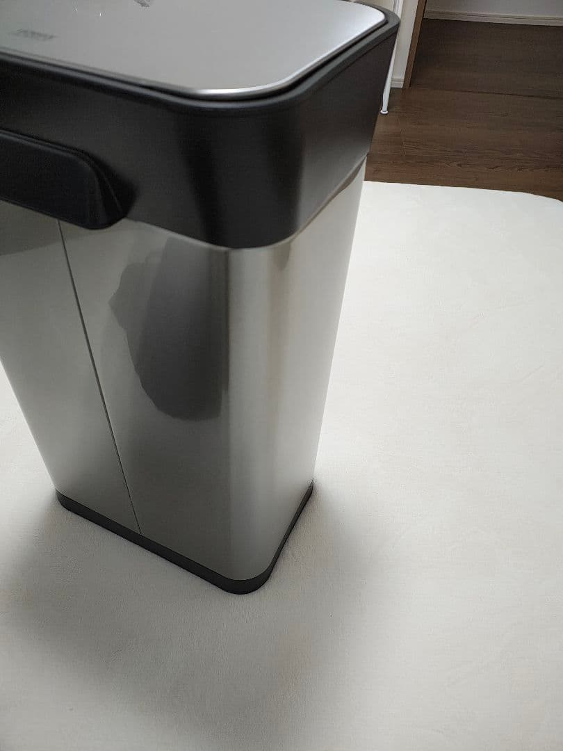 JosephJoseph 圧縮ゴミ箱 クラッシュボックス 30L ステンレス