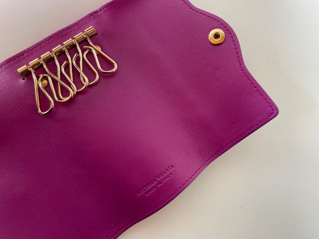 極美品◎Bottega Veneta ボッテガ・ヴェネタ キーケース