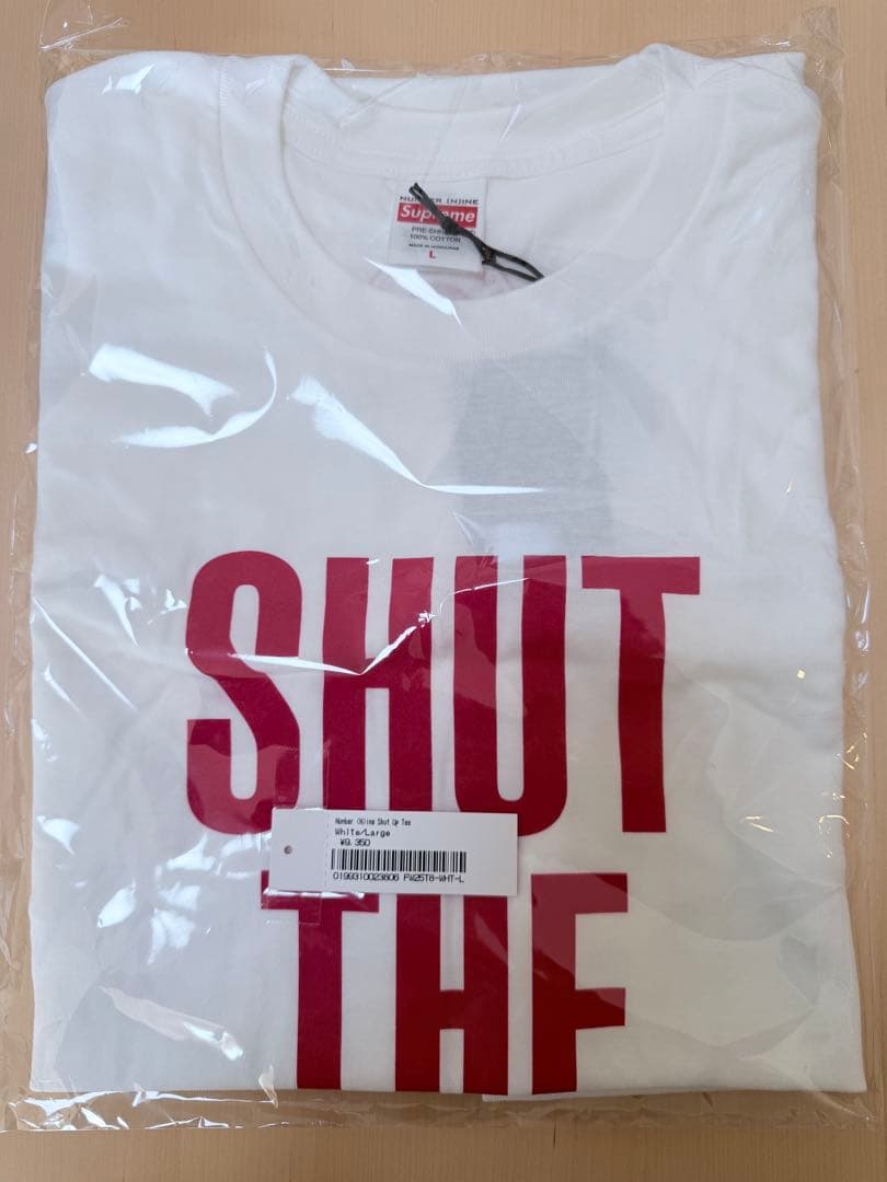 Supreme Number (N)ine Shut Up Tee Lサイズ