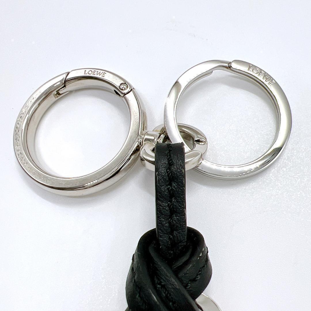 ロエベ LOEWE アナグラム キーホルダー チャーム バッグチャーム シルバー
