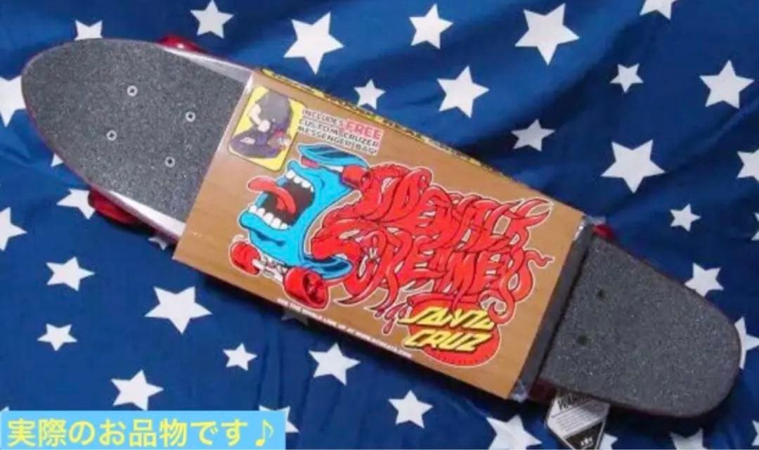 【新品購入 保管品】SantaCruz スケートボード　メッセンジャーバッグ付き