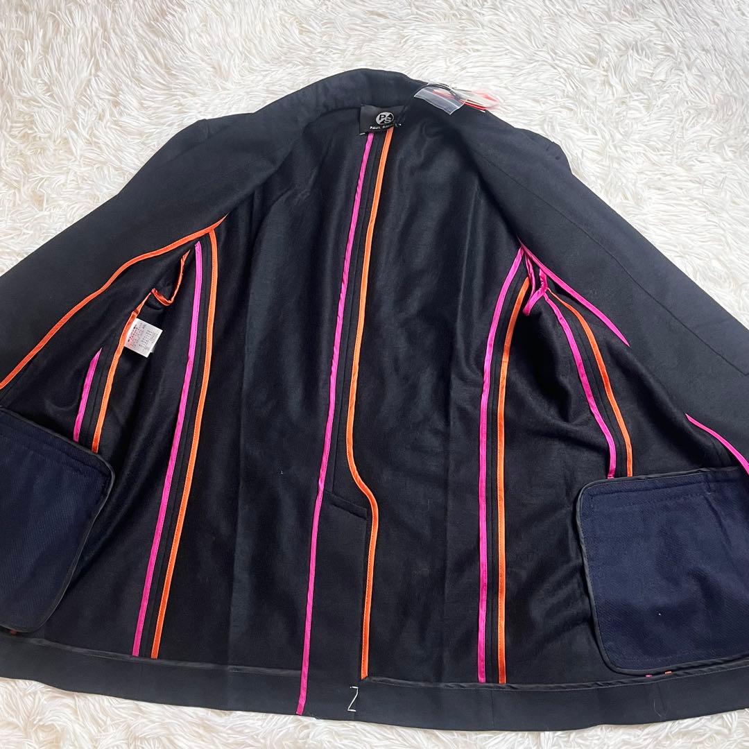 【新品】タグ付き ポールスミス ウール ノーカラー ジャケット サイズ46