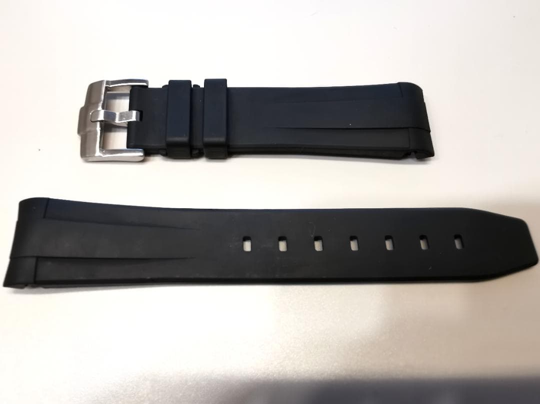 【RUBBER B】 ロレックス《 ROLEX 》サブマリーナ用ラバーベルト：黒