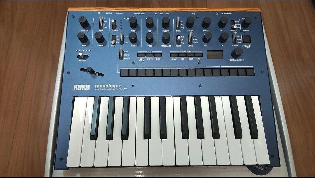 KORG monologue Blue アナログシンセサイザー