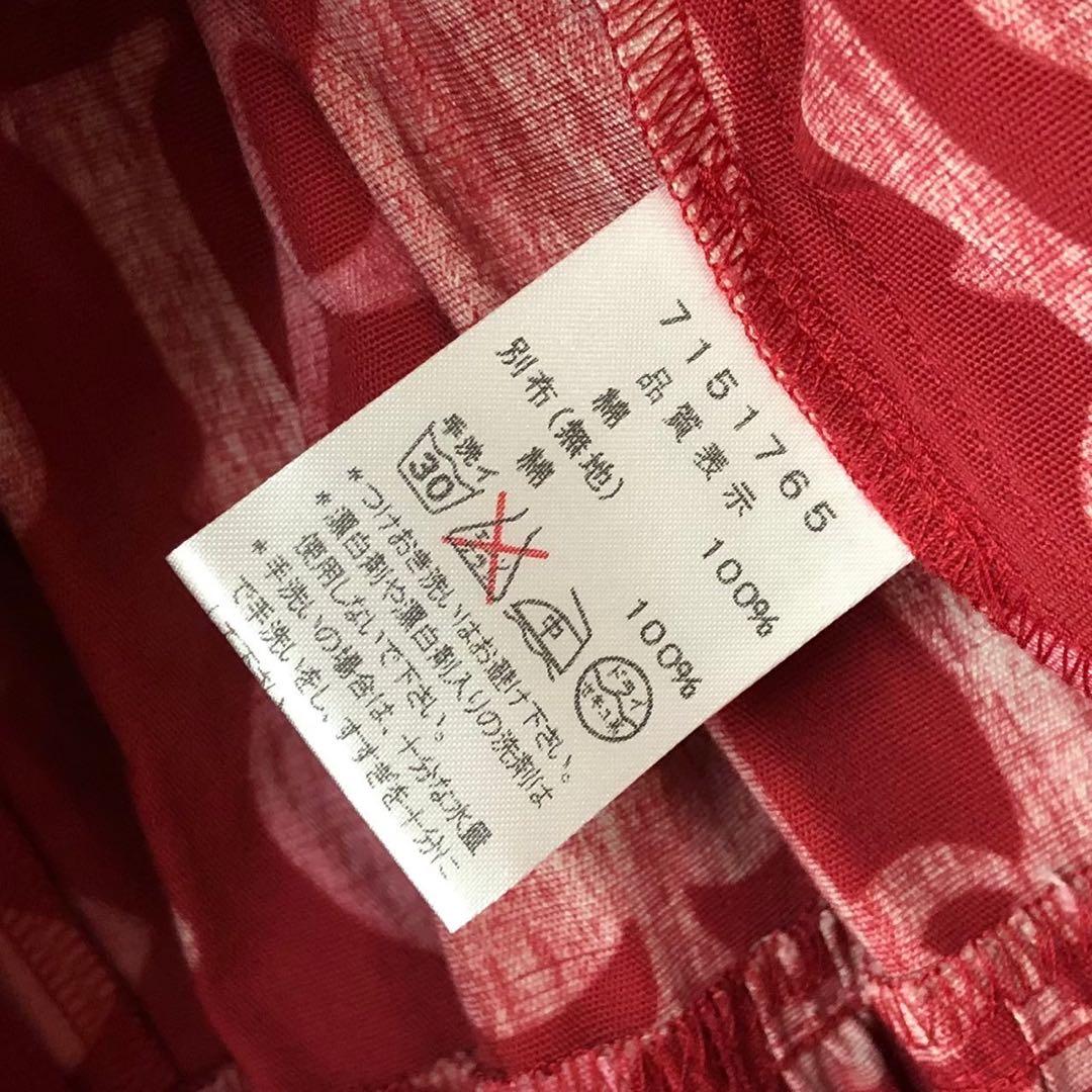 ま*ん様 シャーリーテンプル　復刻版トランプ柄ジャンパースカート　140cm赤×