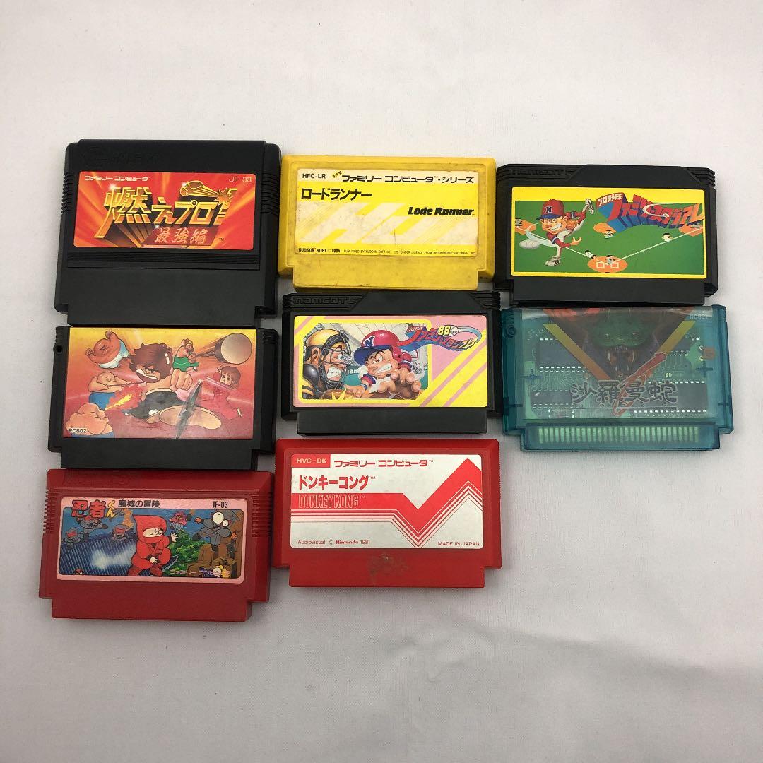 FC ファミコンソフト　ファミコン本体とソフト44本
