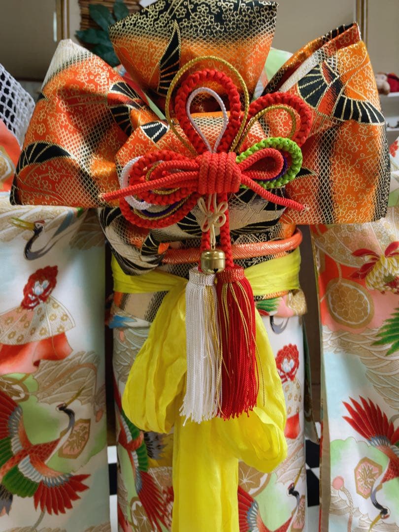 七五三5歳様アンティークお祝い柄