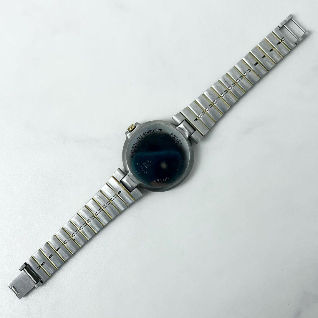 【美品】 稼働 dunhill ミレニアム LQ ラウンド コンビ 腕時計