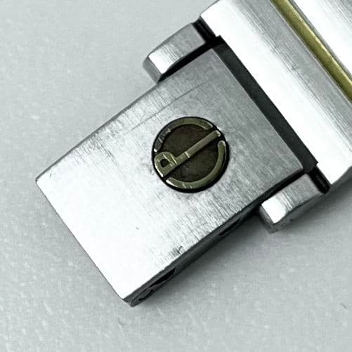 【美品】 稼働 dunhill ミレニアム LQ ラウンド コンビ 腕時計