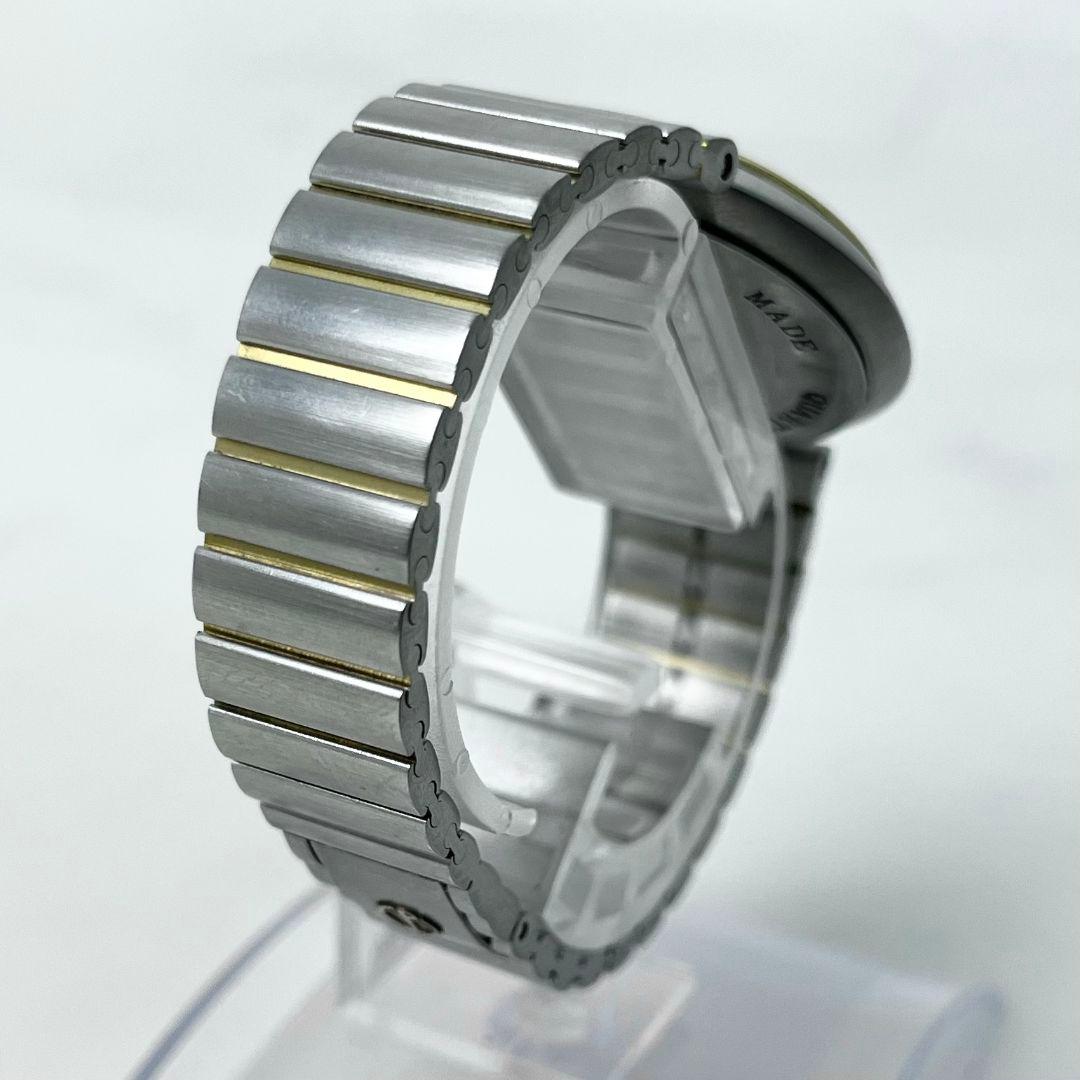 【美品】 稼働 dunhill ミレニアム LQ ラウンド コンビ 腕時計