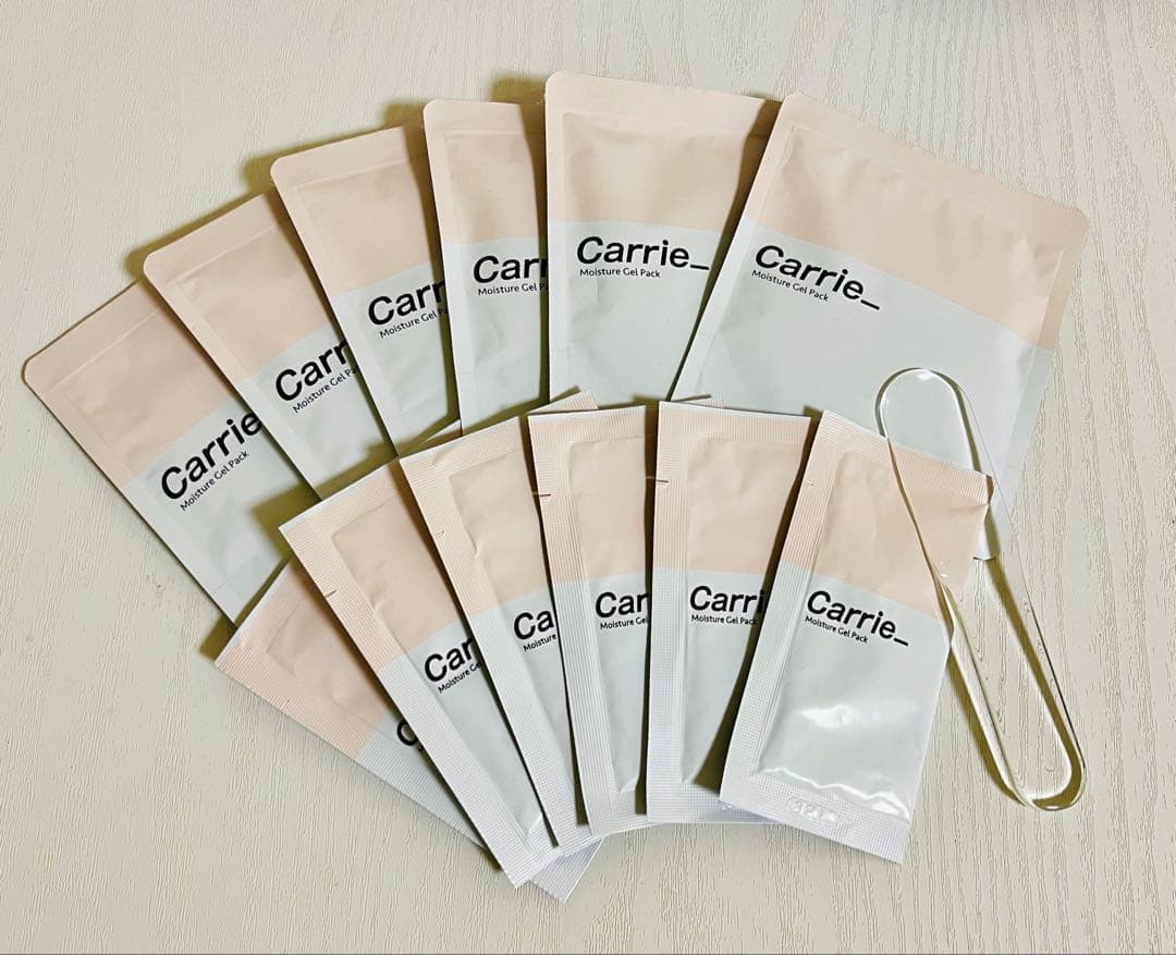 Carrie_キャリー　炭酸パック　6回分　未使用スパチュラ付　箱なし