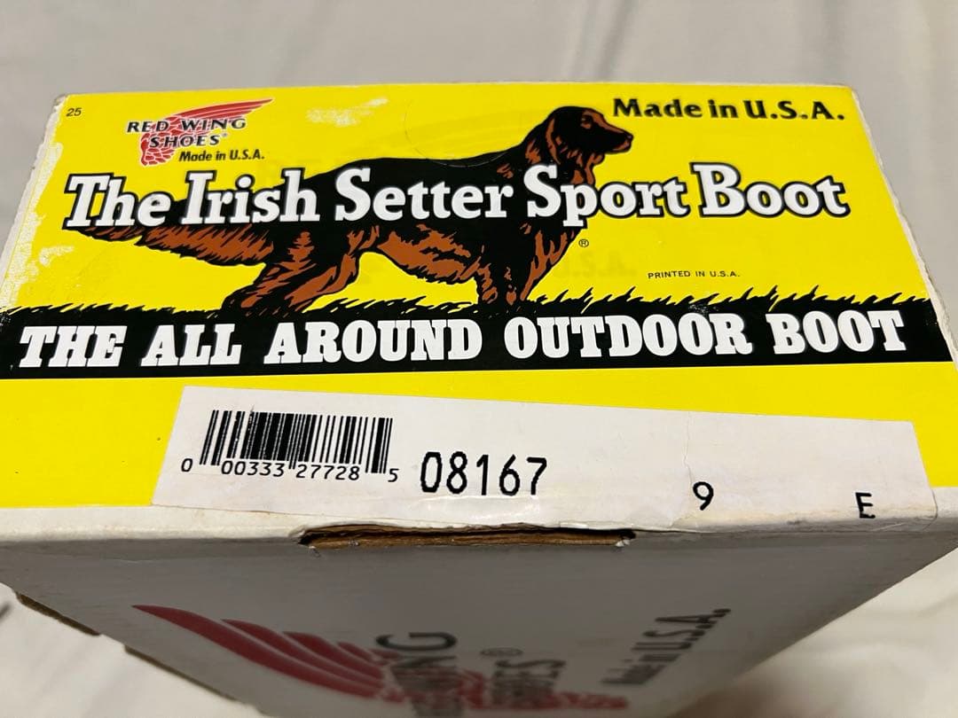 箱付き　レッドウイング　8167 サイズUS9