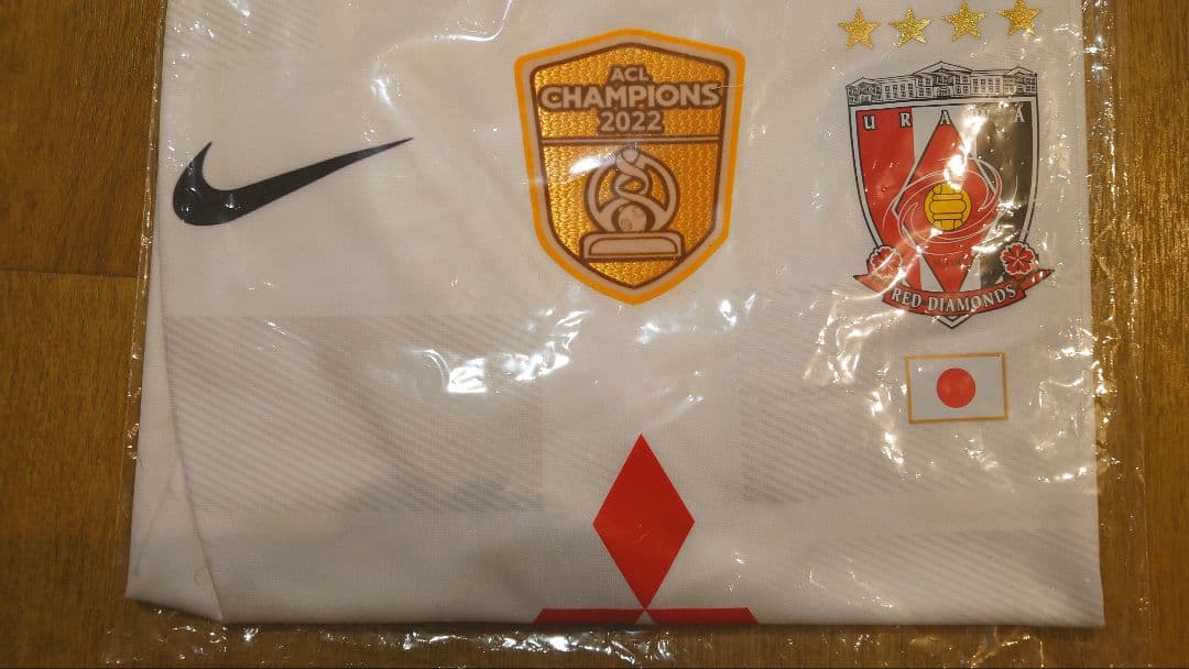 浦和レッズ　2023-24 AFCチャンピオンズリーグアウェイユニフォーム支給品