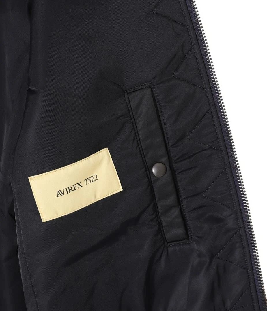 【新品同様】AVIREX7522 MA-1 “NAVY“　XL