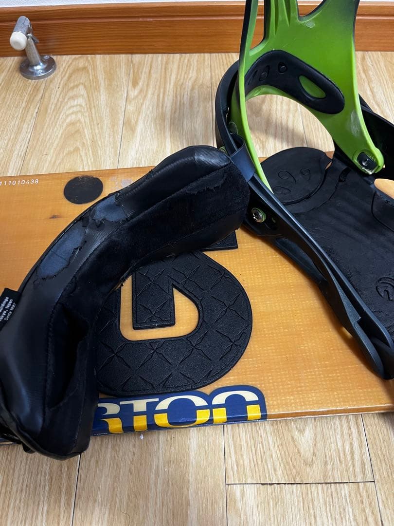 BURTON CHARGER 156 FLUXビンディング　スノーボードセット