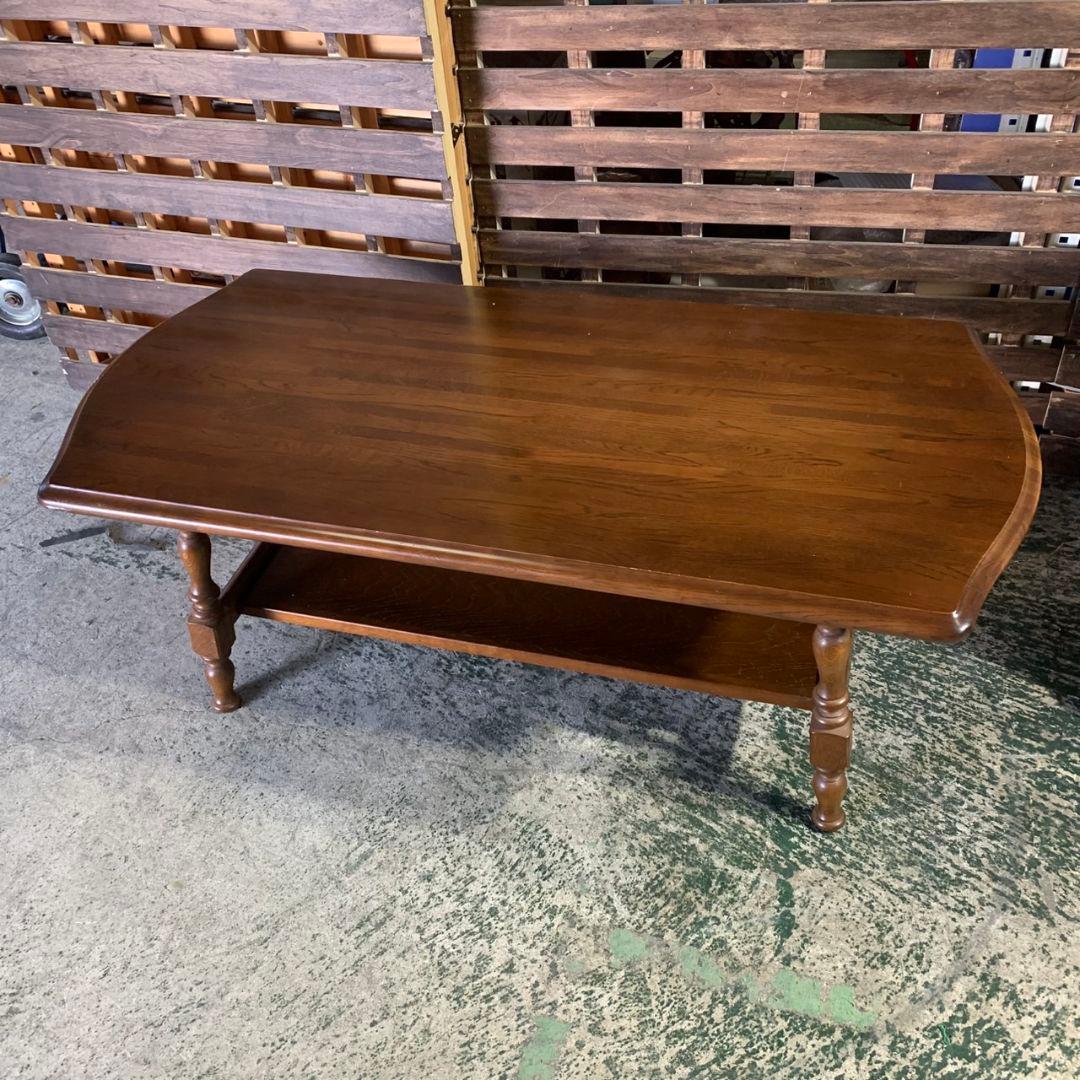 J547 センターテーブル 飛騨産業 天然木 キツツキ