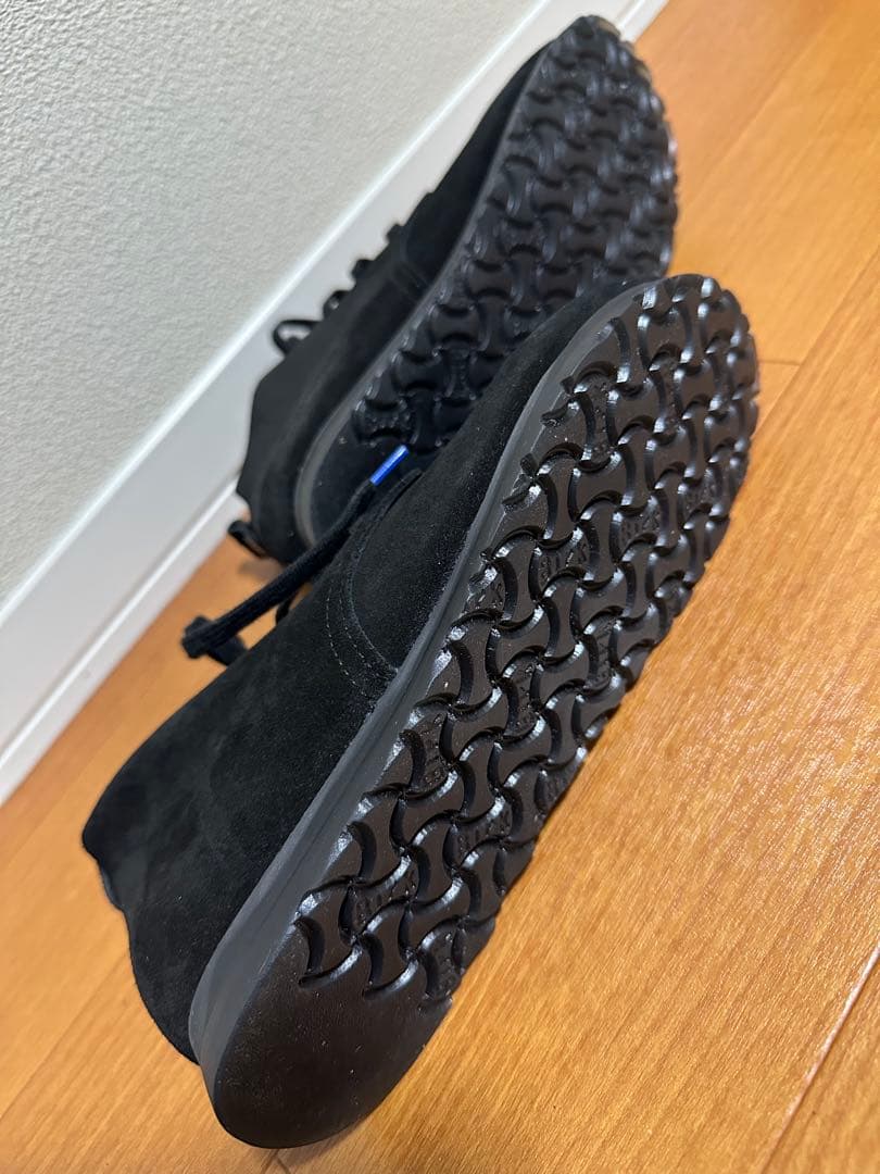 BIRKENSTOCK ブラック スエード ハイカットシューズ 38