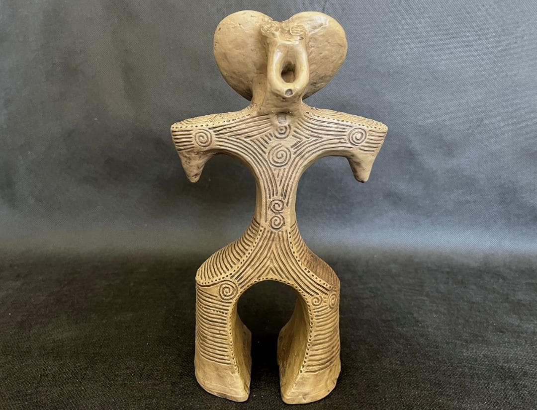 ハート形土偶70％サイズ複製品