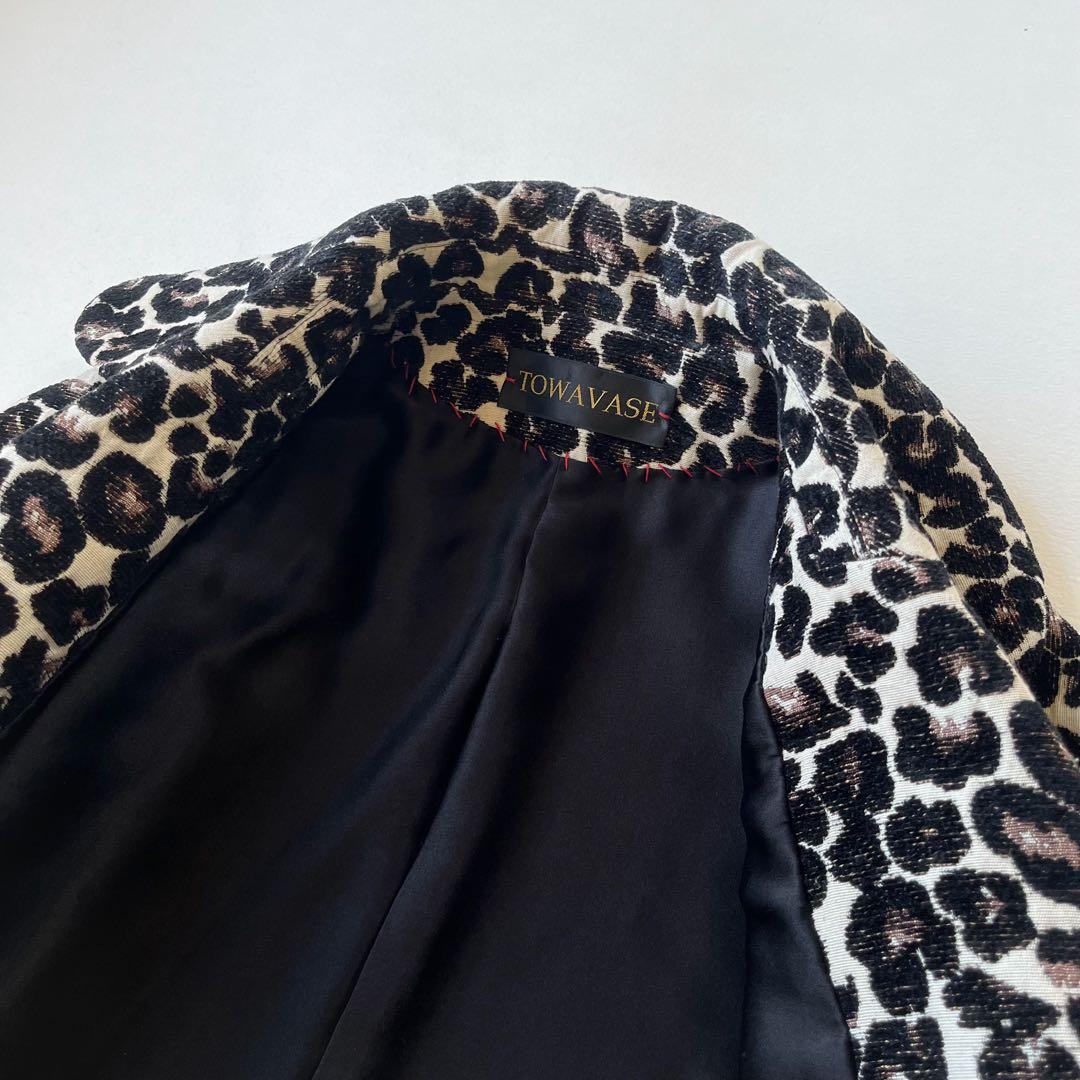 TOWAVASE jacquard robe coat コート