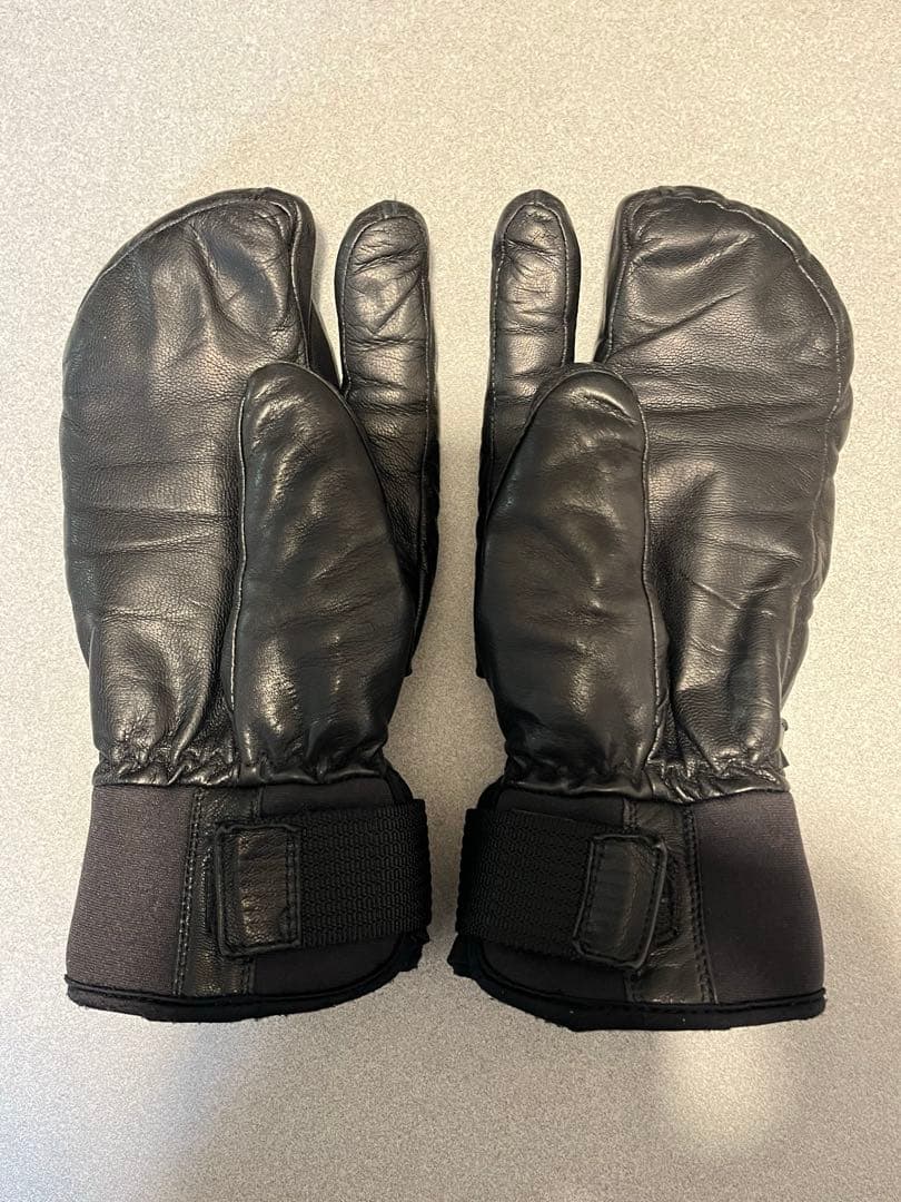 HESTRA スリーフィンガー グローブ ブラック