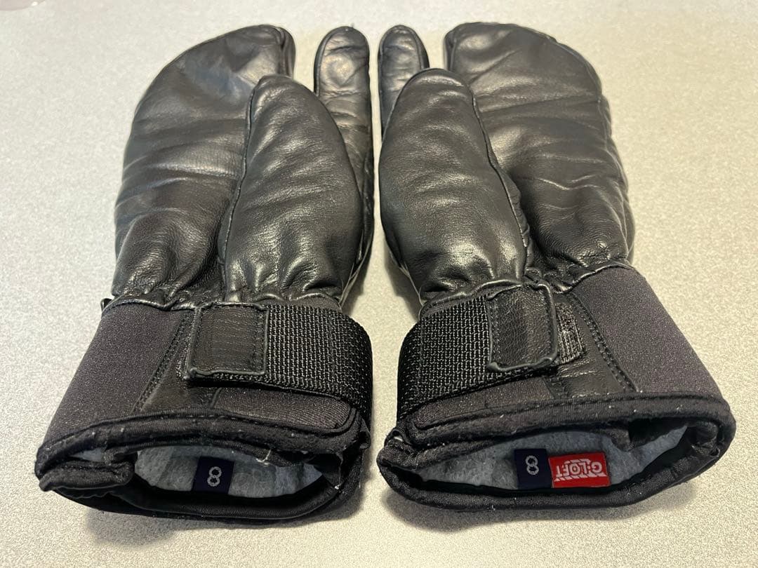 HESTRA スリーフィンガー グローブ ブラック