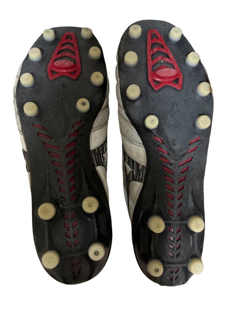 Mizuno Morelia スパイク ホワイト/ブラック/レッド