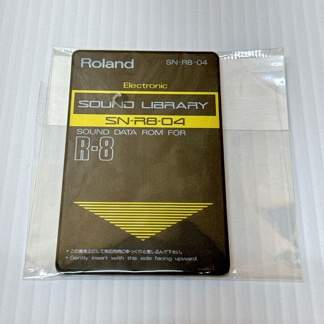 Roland R-8 用 サウンドライブラリー ROMカード SN-R8-04