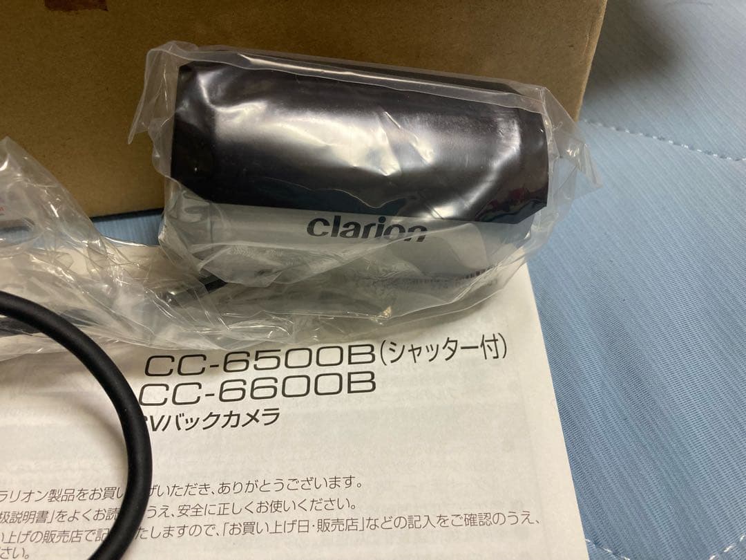 新品　クラリオン　CC6500 アナログカメラ　シャッター付き