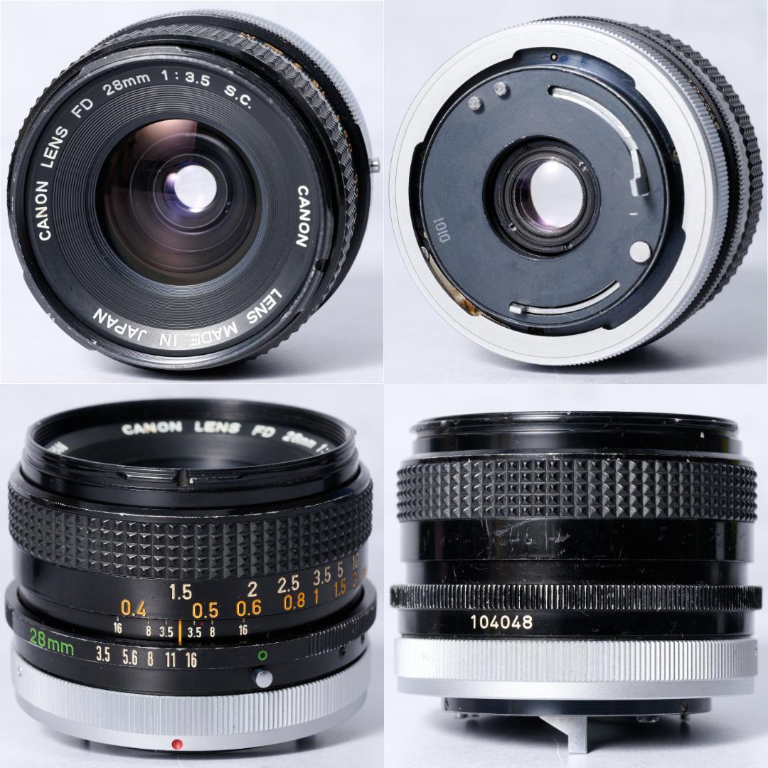 フィルムカメラ Canon F-1 / FD 50mm f1.4 s.s.c. /FD 28mm