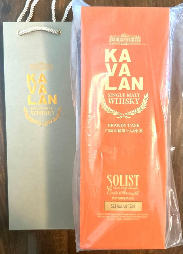 カバラン ソリスト ブランデー カスクストレングス56.3度 750ml