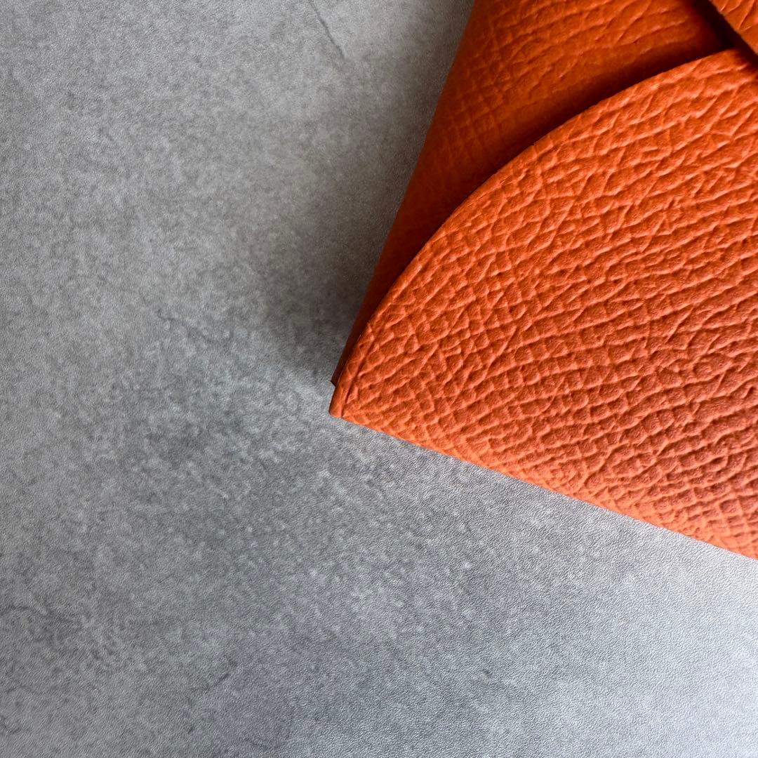 HERMES カルヴィ デュオ ヴェルソ　折り財布　ミニ財布　B刻印