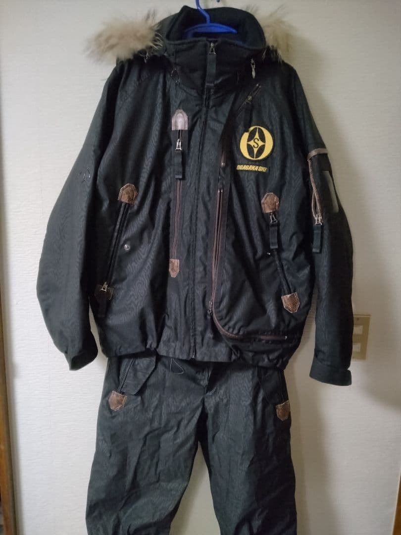 GASAKASKI スキーウエア　ファー付きジャケット