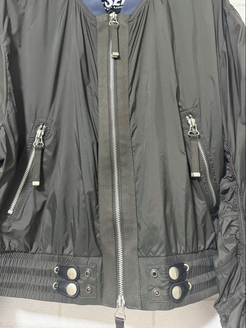 未使用 DIESEL G-Noak ショート丈ジャケット 42inch カーキ系