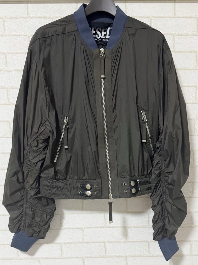 未使用 DIESEL G-Noak ショート丈ジャケット 42inch カーキ系