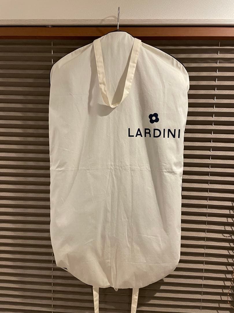 【美品】LARDINI トラベルウールストレッチサージスーツ セットアップ