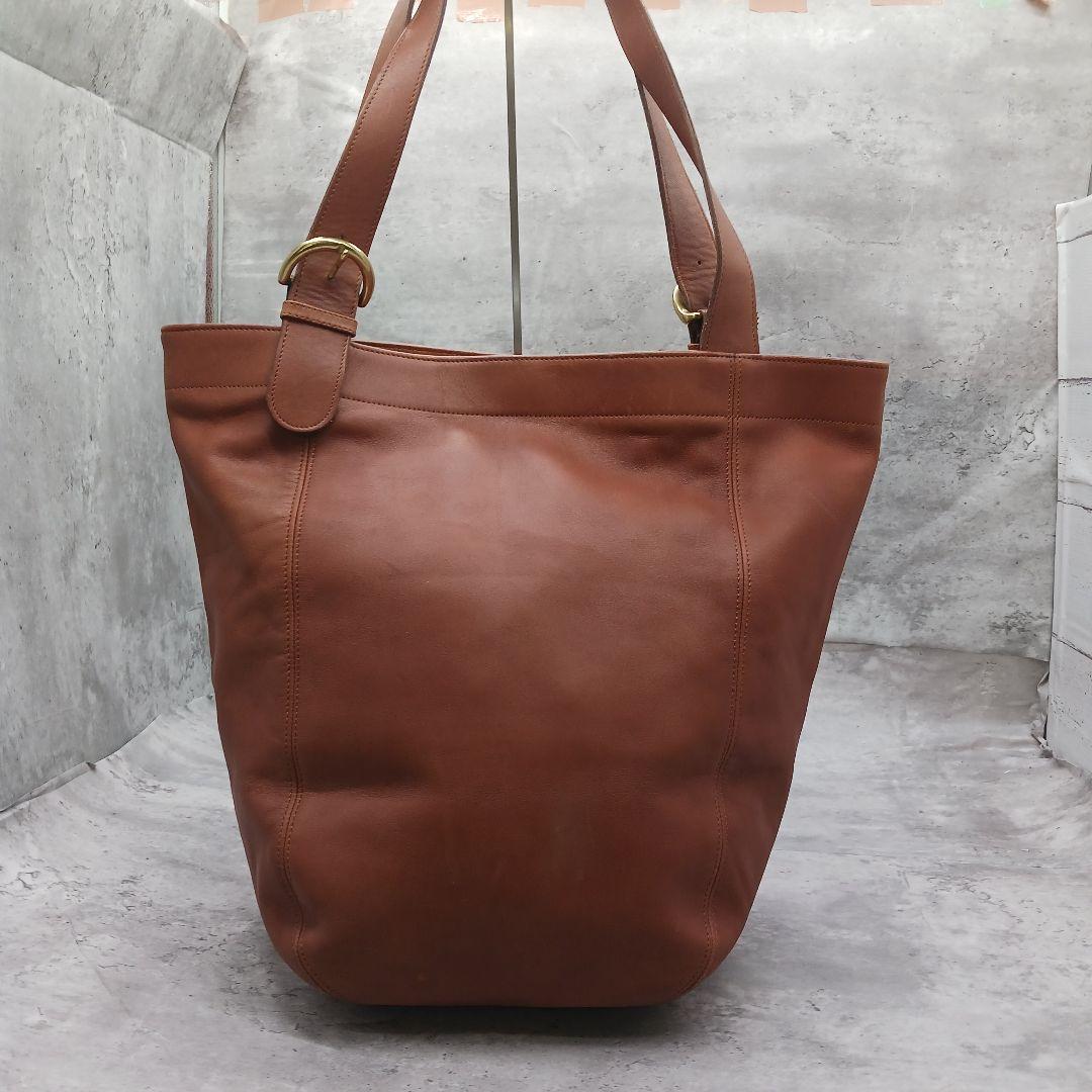 ✨大容量✨ オールドコーチ 4082 グラブタンレザートートバッグ ブラウン